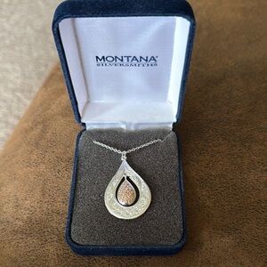 Montana Silversmiths - Flower's Champagne Spark Necklace